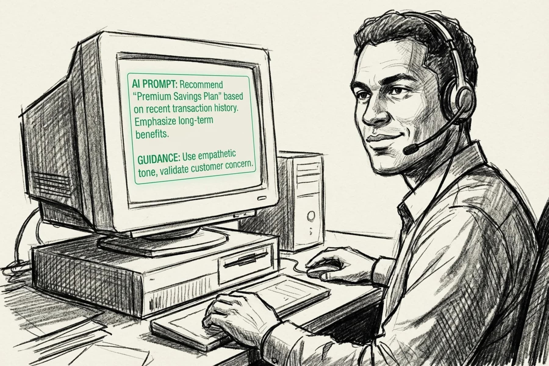 AI Real-Time Call Scripting Turned Our Offshore Agent Into a Closer | Blog Thumbnail | Tradesly AI Insights