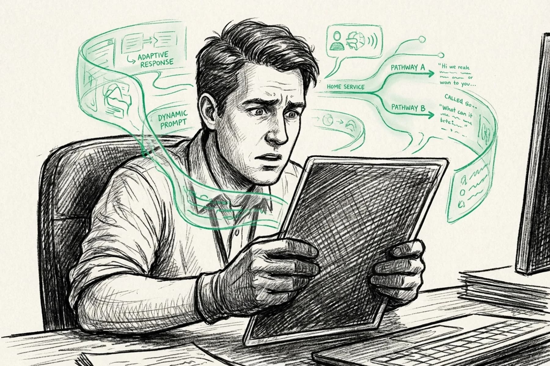 Dynamic Dispatch Scripts: How AI Beats Static Call Sheets | Blog Thumbnail | Tradesly AI Insights