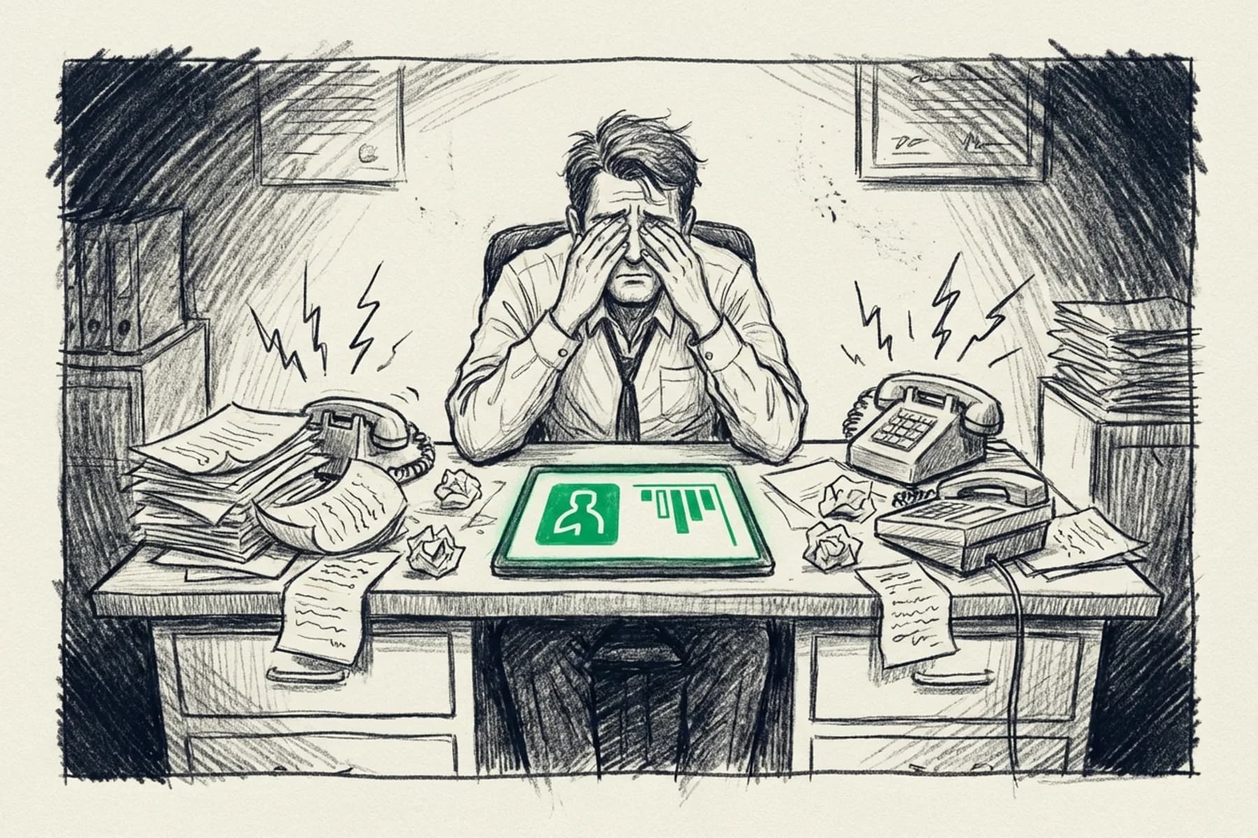 CSR Burnout Costs $15K-$22K Per Employee. Here's How AI Fixes It | Blog Thumbnail | Tradesly AI Insights