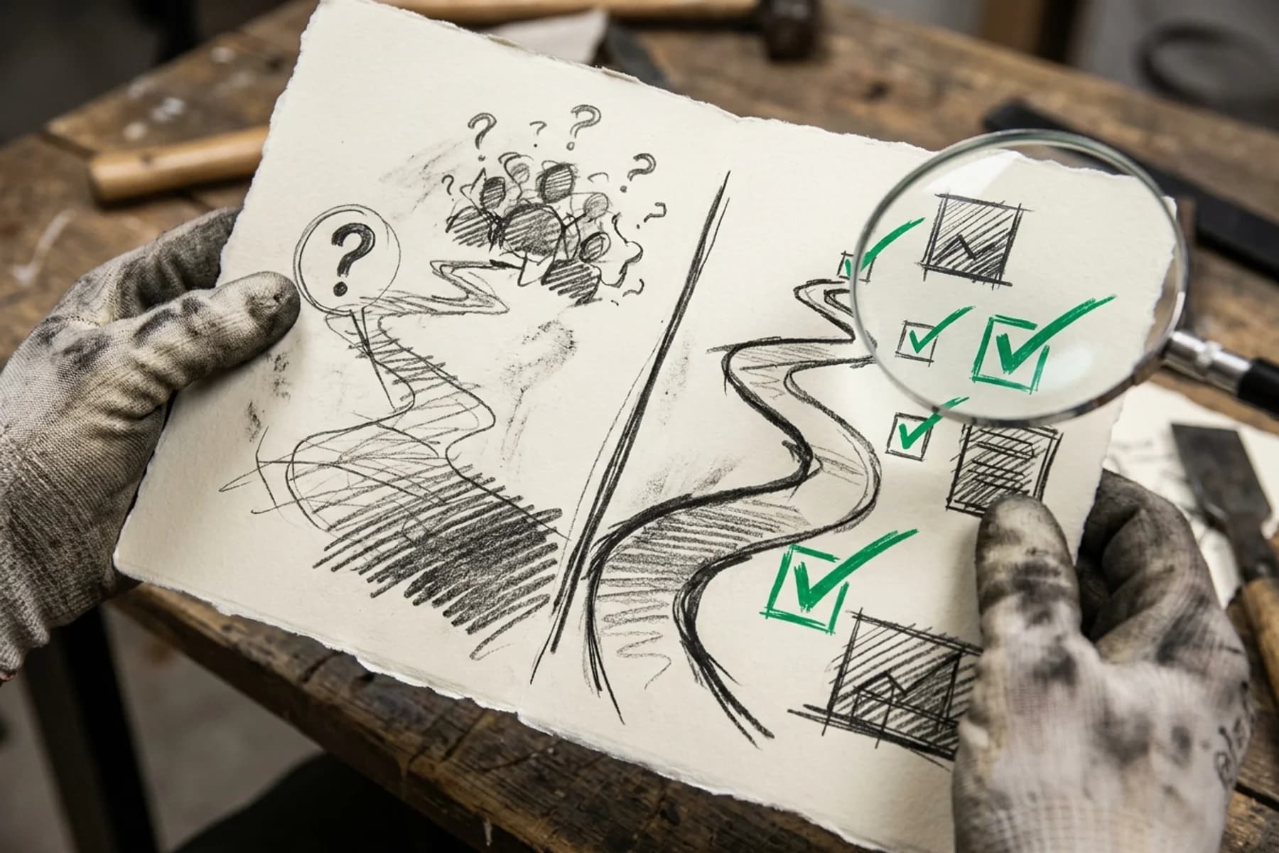 Cost Per Booked Job: The Only Marketing Metric That Actually Matters | Blog Thumbnail | Tradesly AI Insights
