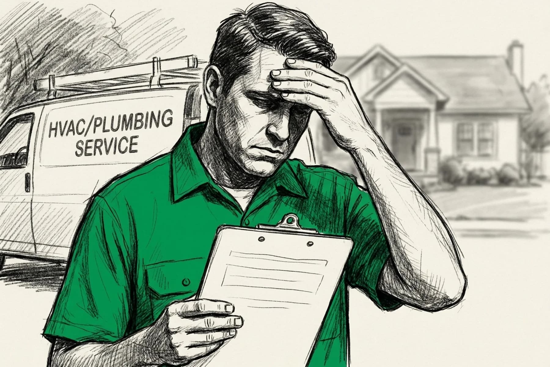 AI Call Qualification: Stop Wasting $1K Per Truck Roll | Blog Thumbnail | Tradesly AI Insights