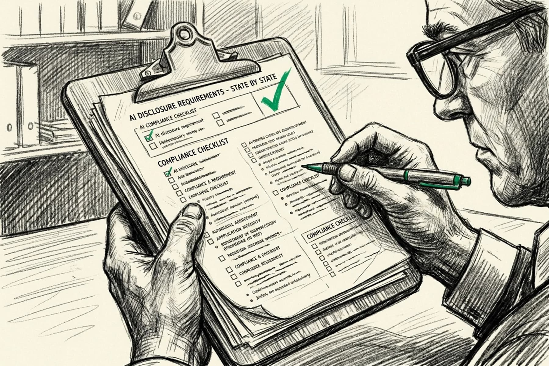 AI Disclosure Laws for Home Services: State-by-State Compliance 2026 | Blog Thumbnail | Tradesly AI Insights