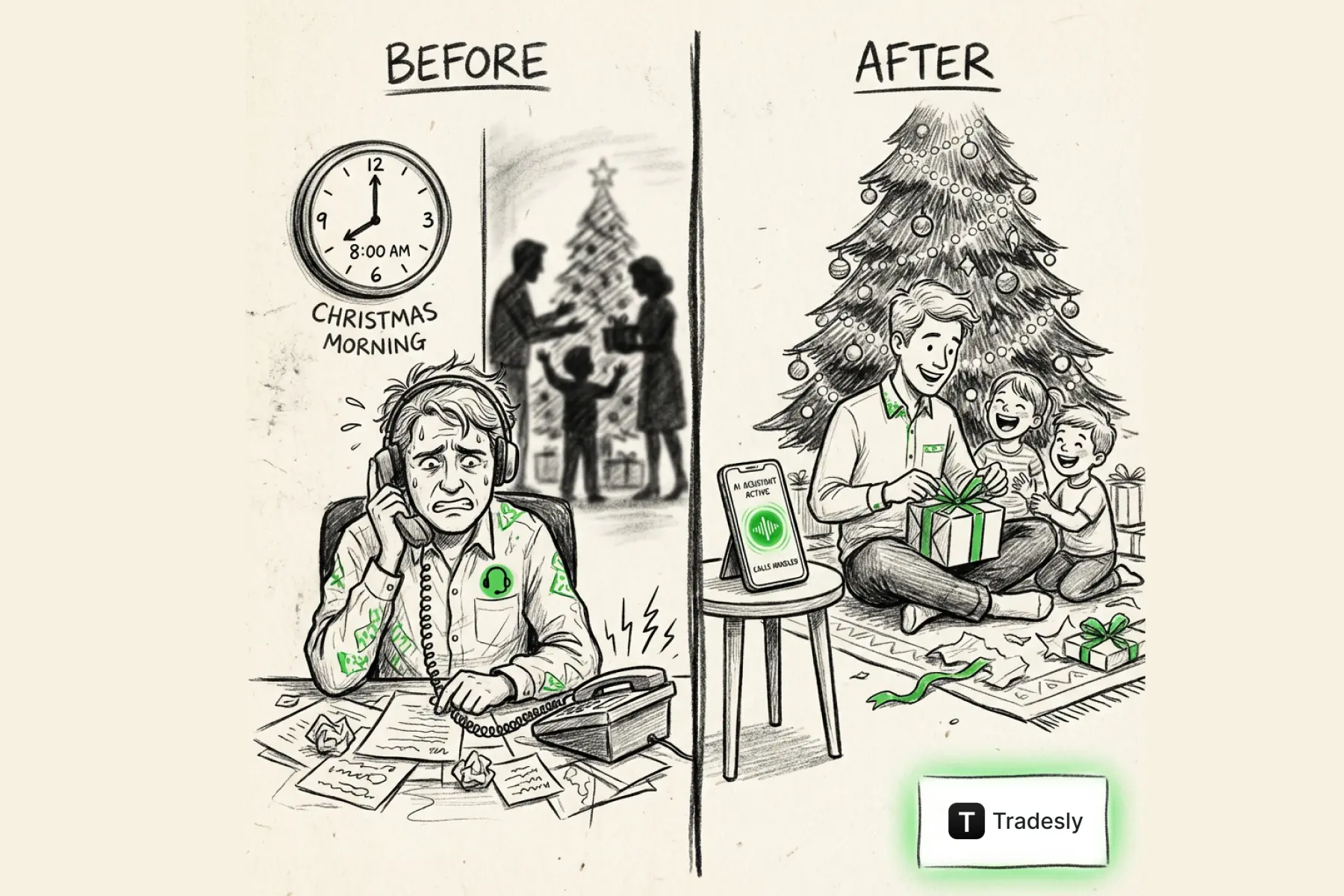 Why Asking Your CSR Team to Answer Phones on Christmas is Costing You More